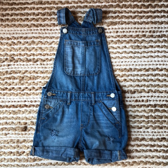 gap denim overall dress